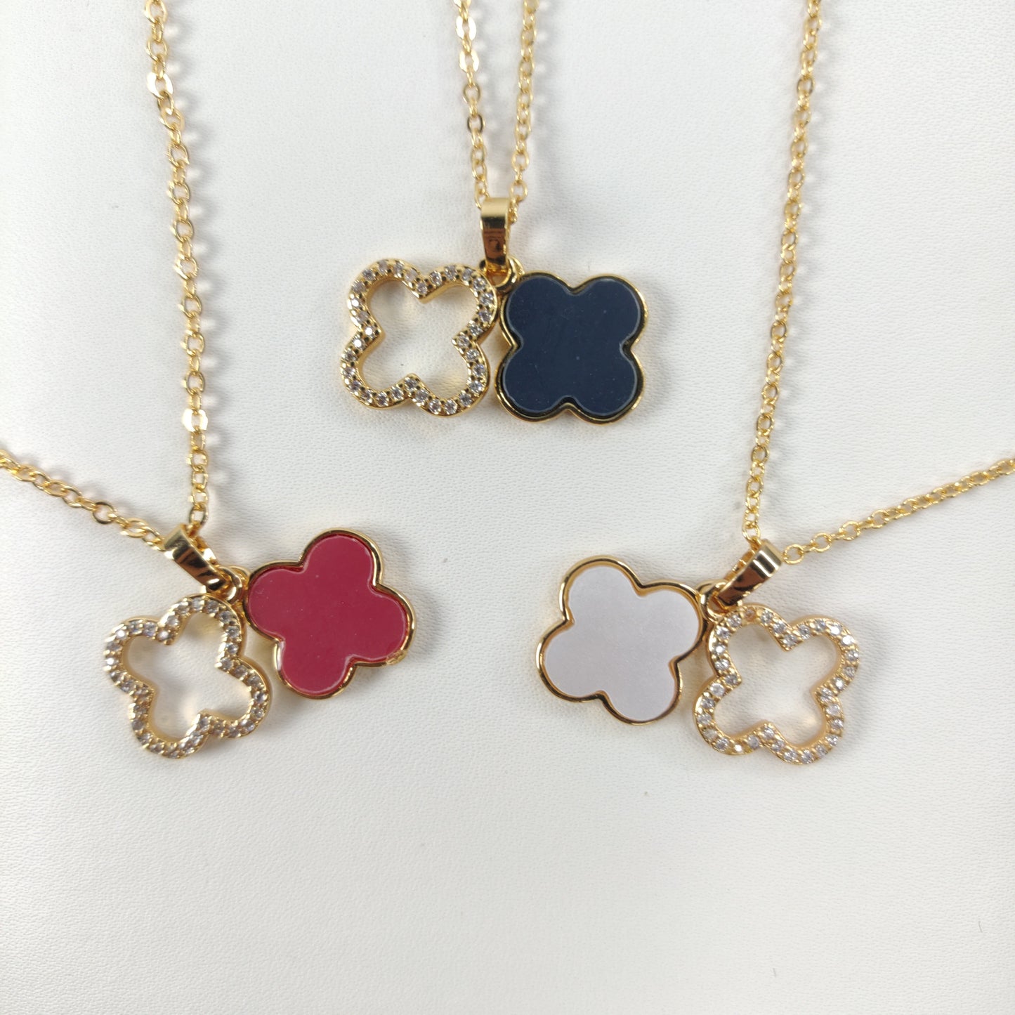 Double Clover Necklace