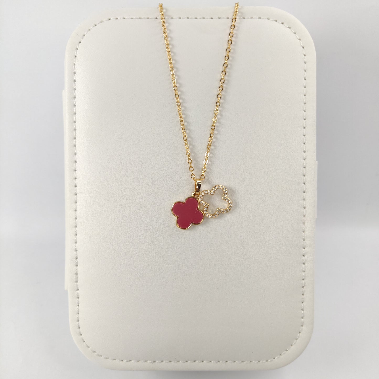 Double Clover Necklace