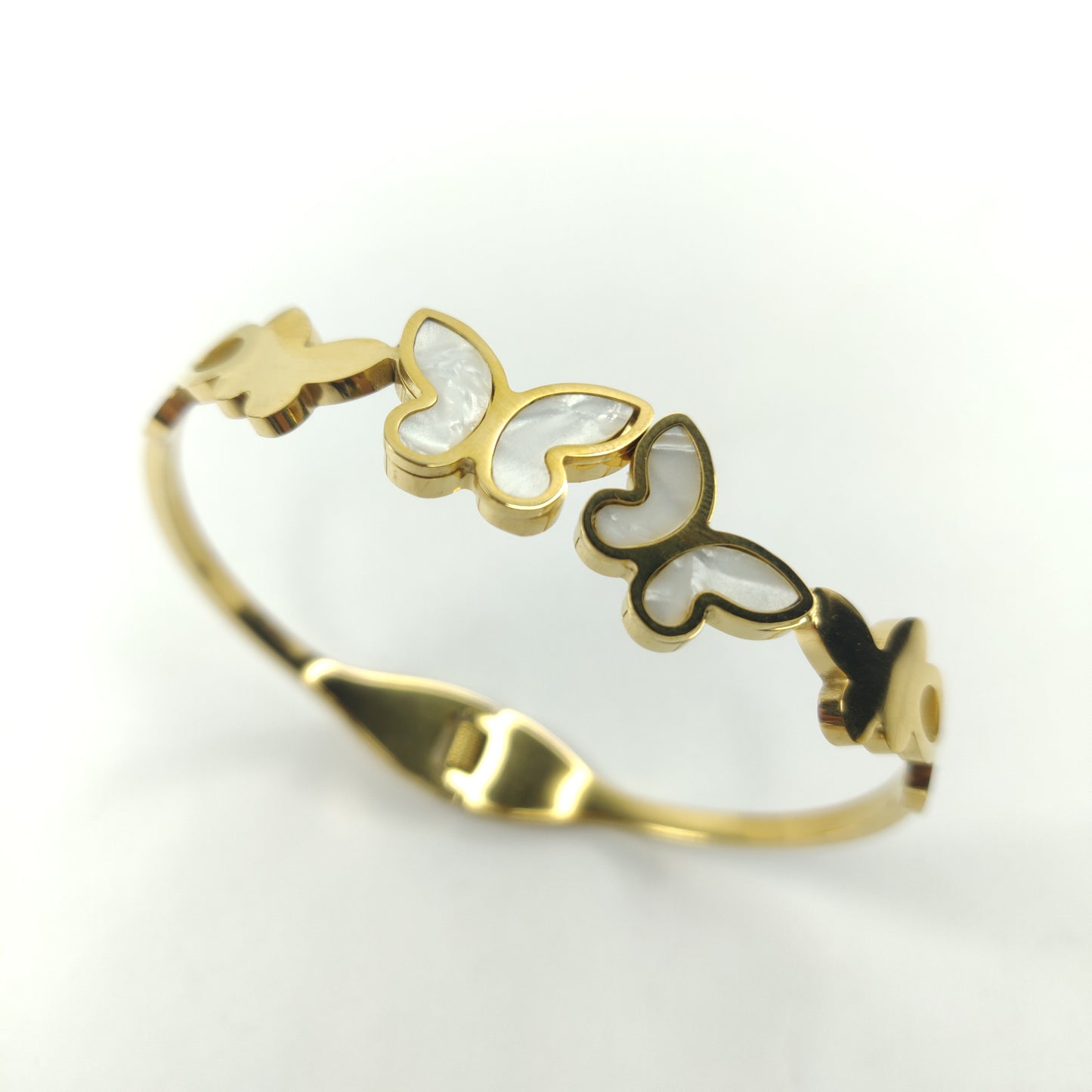 Beautiful Butterfly Cuff Bangle