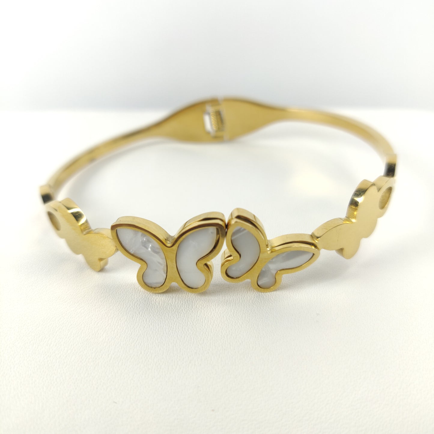 Beautiful Butterfly Cuff Bangle