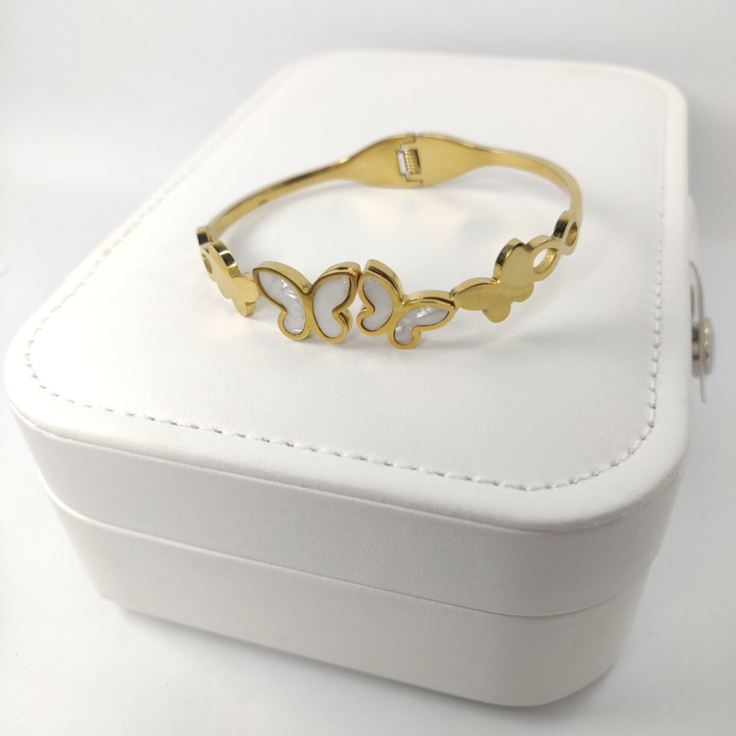 Beautiful Butterfly Cuff Bangle